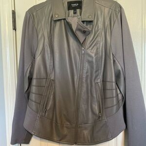 Torrid Charcoal Motto Jacket